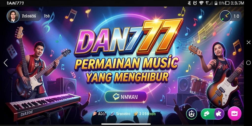 Tampilan gameplay DAN777 yang interaktif dan menghibur.