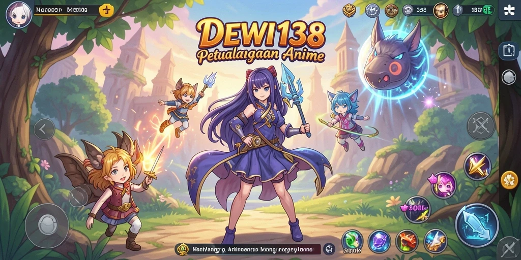 Gameplay menarik DEWI138 dengan grafis anime yang memukau.