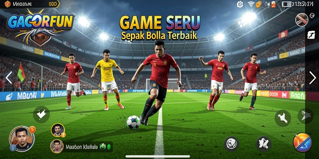 Tampilan gameplay GACORFUN yang menegangkan dan nyata.
