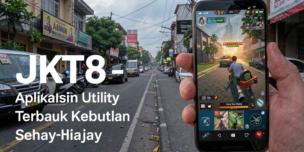 Tampilan antarmuka pengguna JKT8 yang intuitif dan sederhana.