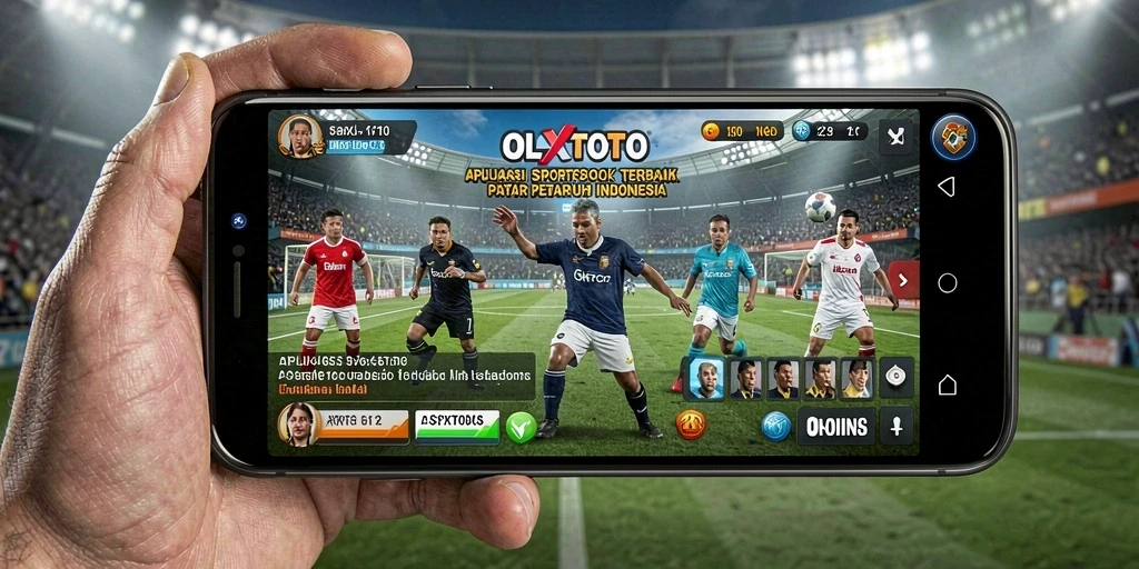 Tampilan utama OLXTOTO dengan berbagai pilihan taruhan olahraga.
