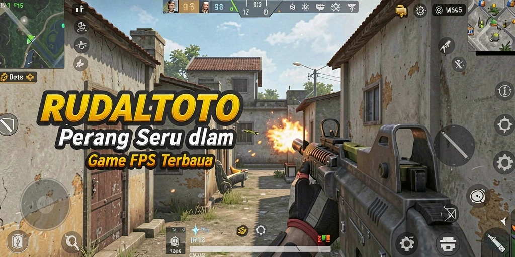 Tampilan gameplay RUDALTOTO yang menegangkan saat pertempuran berlangsung.