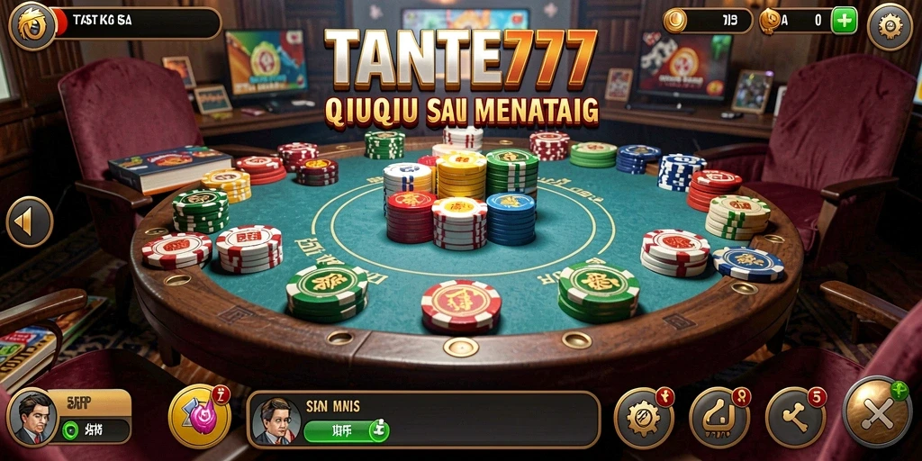 Tampilan gameplay QiuQiu yang menarik dan menantang di TANTE777.