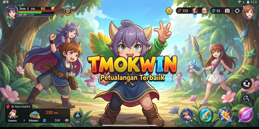 Tangkapan layar dari gameplay TMOKWIN yang menampilkan aksi seru.
